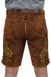 Brown Real Leather Oktoberfest Shorts with/without Suspenders Brown Real Leather Oktoberfest Shorts withwithout Suspenders