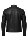 Men’s Black Real Leather Jacket Urban Biker Style