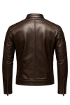 Men’s Dark Brown Leather Jacketv