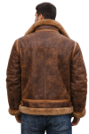 Men’s Real Leather Aviator Jacket