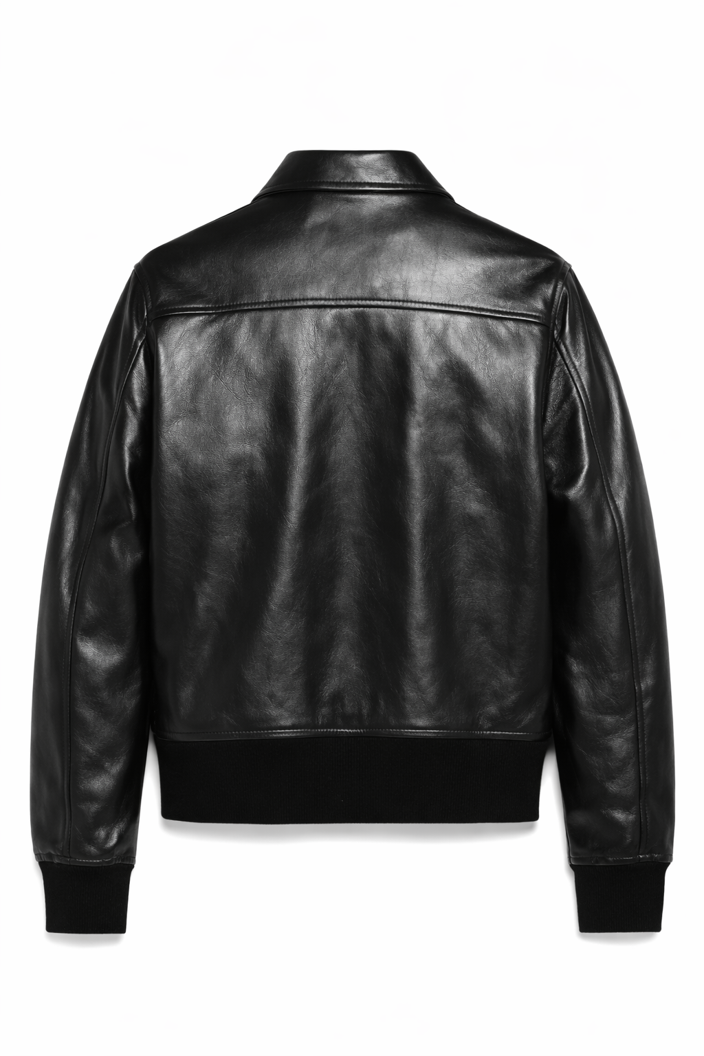 Men’s Black Bomber Leather Jacket | Real Leather Zip-Up Classic Jacket for Men Men’s Black Bomber Leather Jacket | Real Leather Zip-Up Classic Jacket for Men