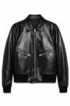 Men’s Black Bomber Leather Jacket | Real Leather Zip-Up Classic Jacket for Men Men’s Black Bomber Leather Jacket | Real Leather Zip-Up Classic Jacket for Men