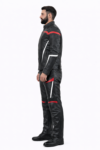 Men’s Premium Full Leather Motorcycle Riding Suit | Real Leather Jacket & Pants | Racing Style Outfit